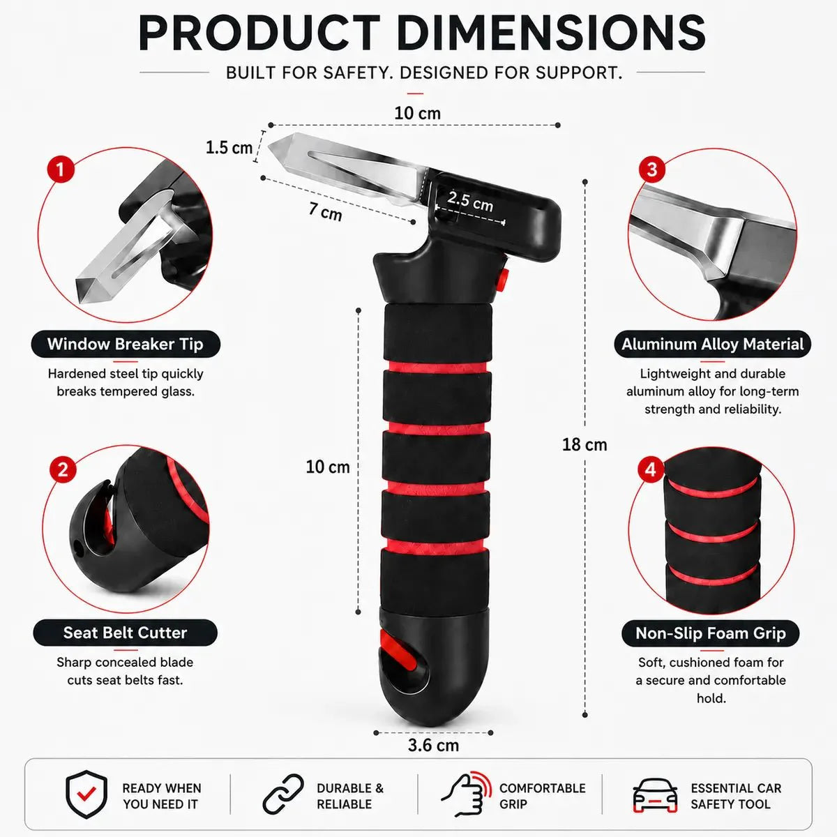 Dofryna® 3-in-1 Portable Car Door Assist Handle🚗 🤝 Safe & Easy Exits for Seniors