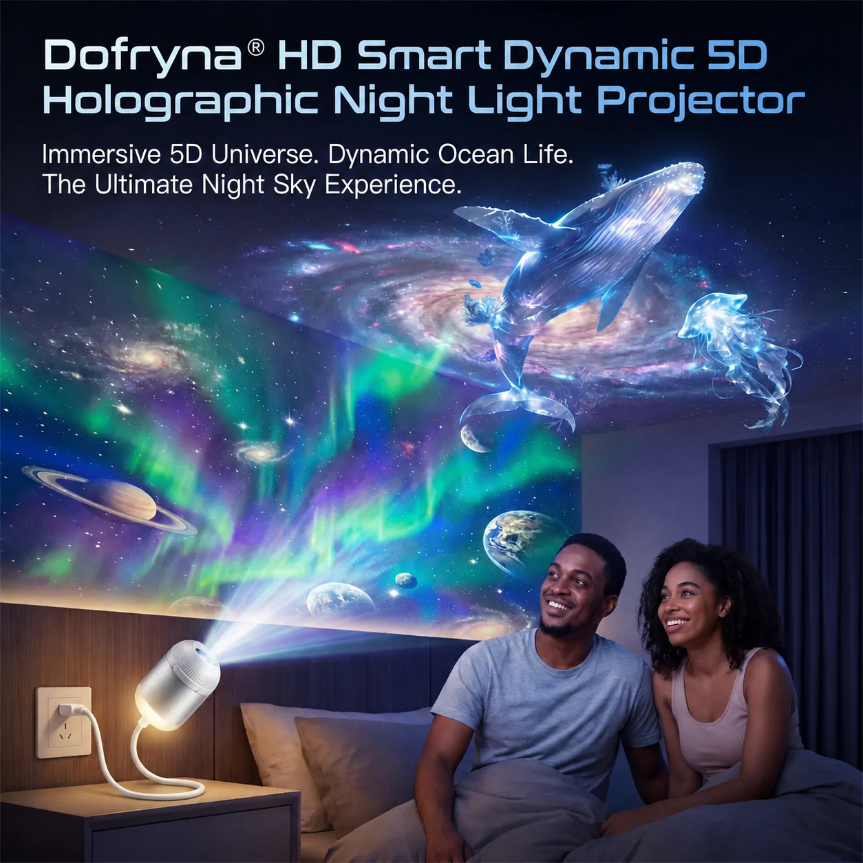 LAST DAY 50% OFF ✨Dofryna® Night Light Projector